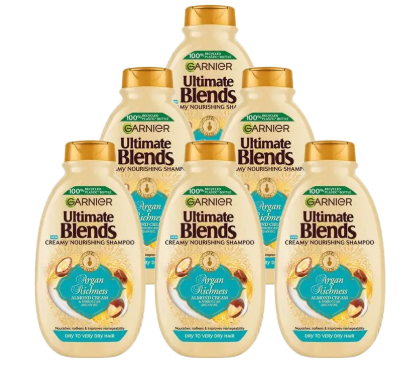 Garnier Ultimate Blends Shampoo Argan Richness 400ml x 6